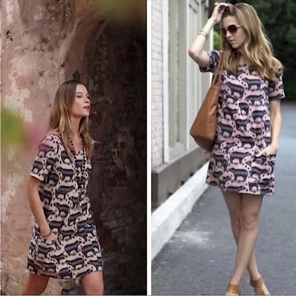 Maeve Dresses & Skirts - Anthropologie Maeve Zola Polar Bear dress - Size 4